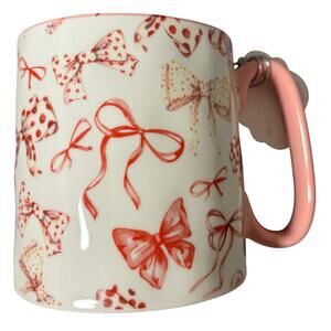 Coquette Bow Mug Cute Christmas Gift